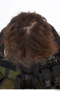 Photos Reece Bates 2 - details of uniform hair head…